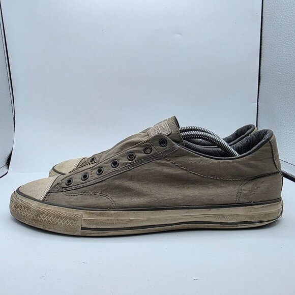 Converse x John Varvatos Mens Size 11 Gray Laceless Slip On Sneakers 153901C - Picture 13 of 13